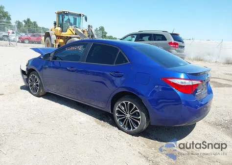 2014 Toyota Corolla S Plus from USA, damaged, VIN 5YFBURHE2EP029319